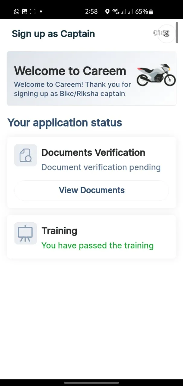 Document Verification and training Process