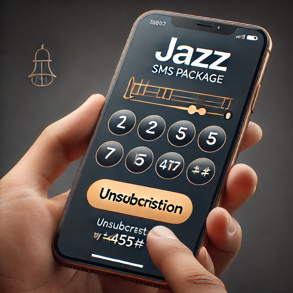 How to Unsubscribe Jazz SMS Package