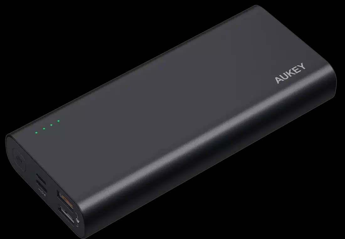 Aukey 20,000 mAh Power Bank Best Powerbank in Pakistan for Android and Multiple Devices