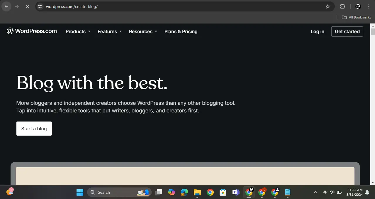 Blogger - Wordpress