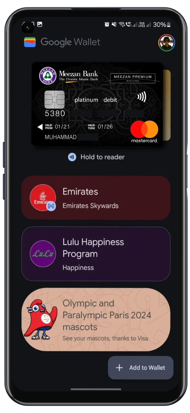 Google Wallet Homepage