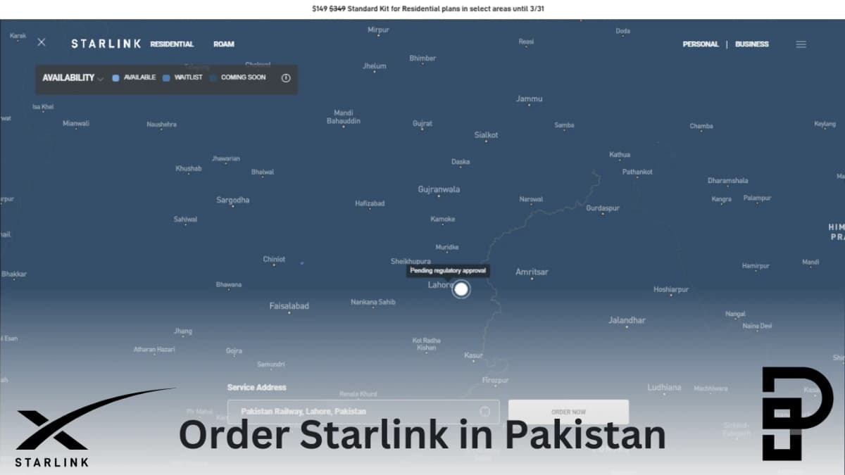 How to Order Starlink in Pakistan