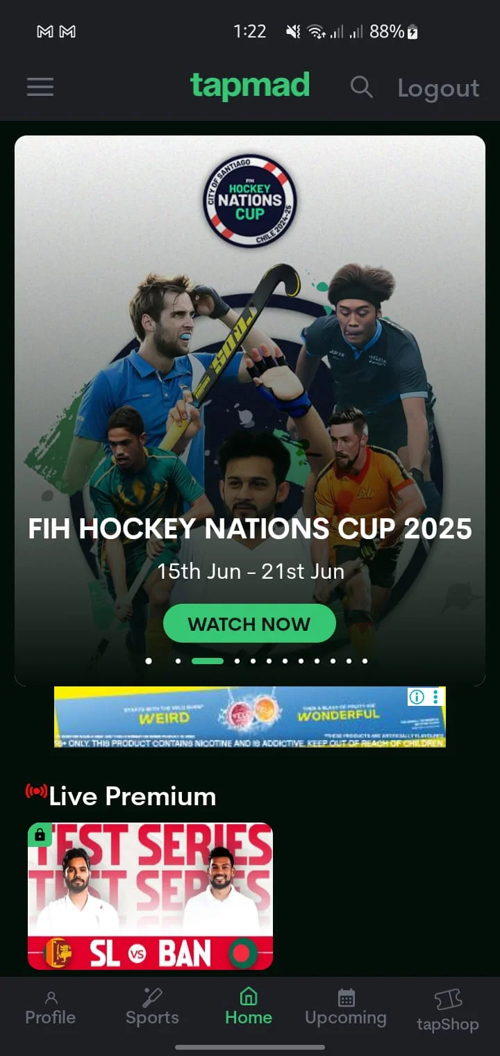 Live Pakistan Hockey Final Match