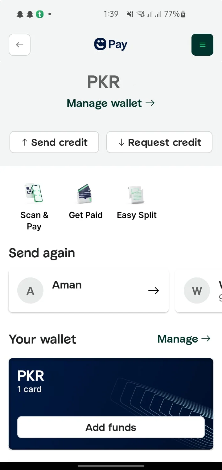 Withdraw Balance from careem Pay